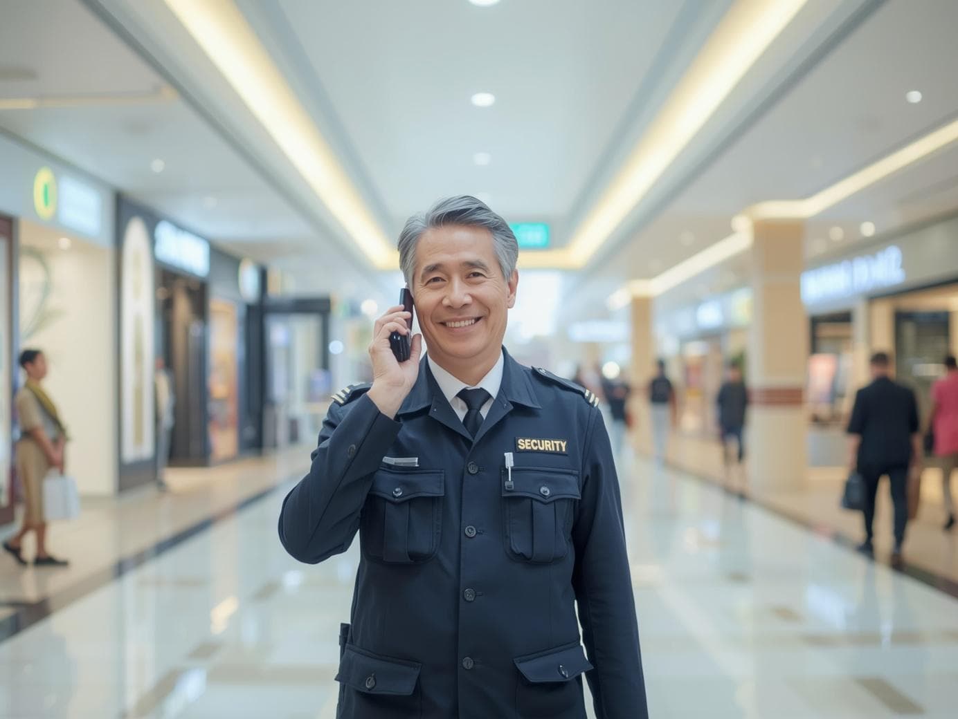 秋葉原エキナカ商業施設の施設警備 1