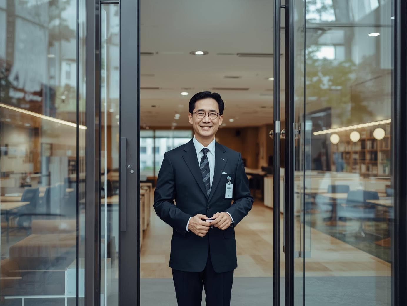 出版社オフィスビルの施設警備 2