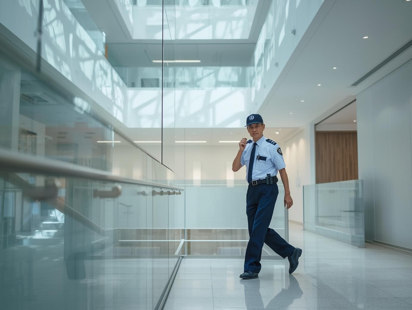 オフィスビルの施設警備 1