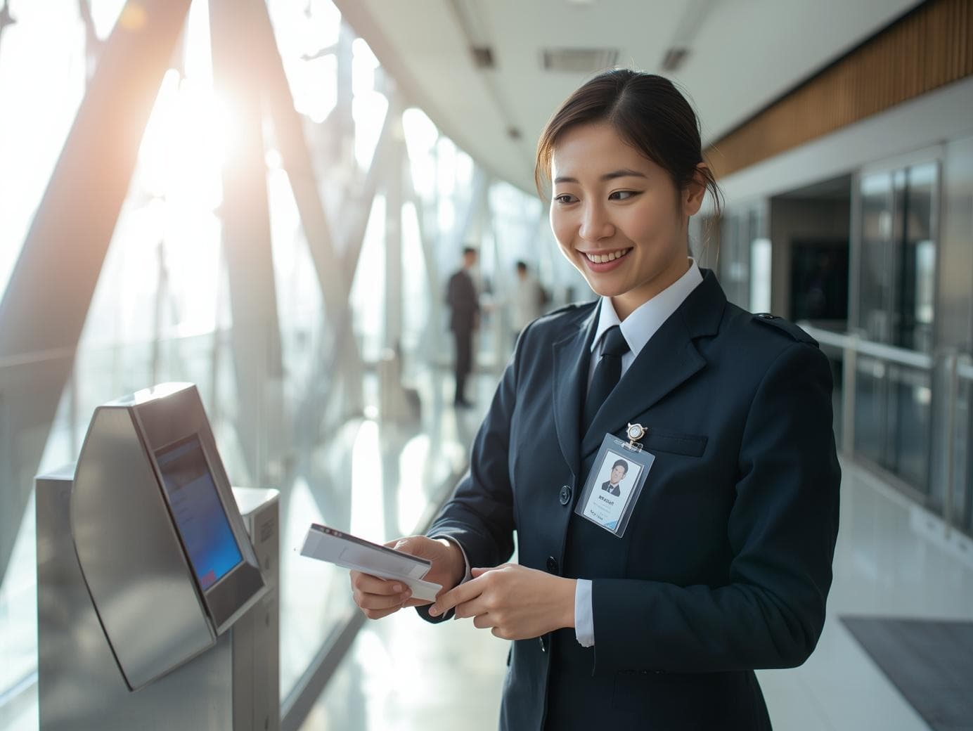 超高層オフィスビルの施設警備 2