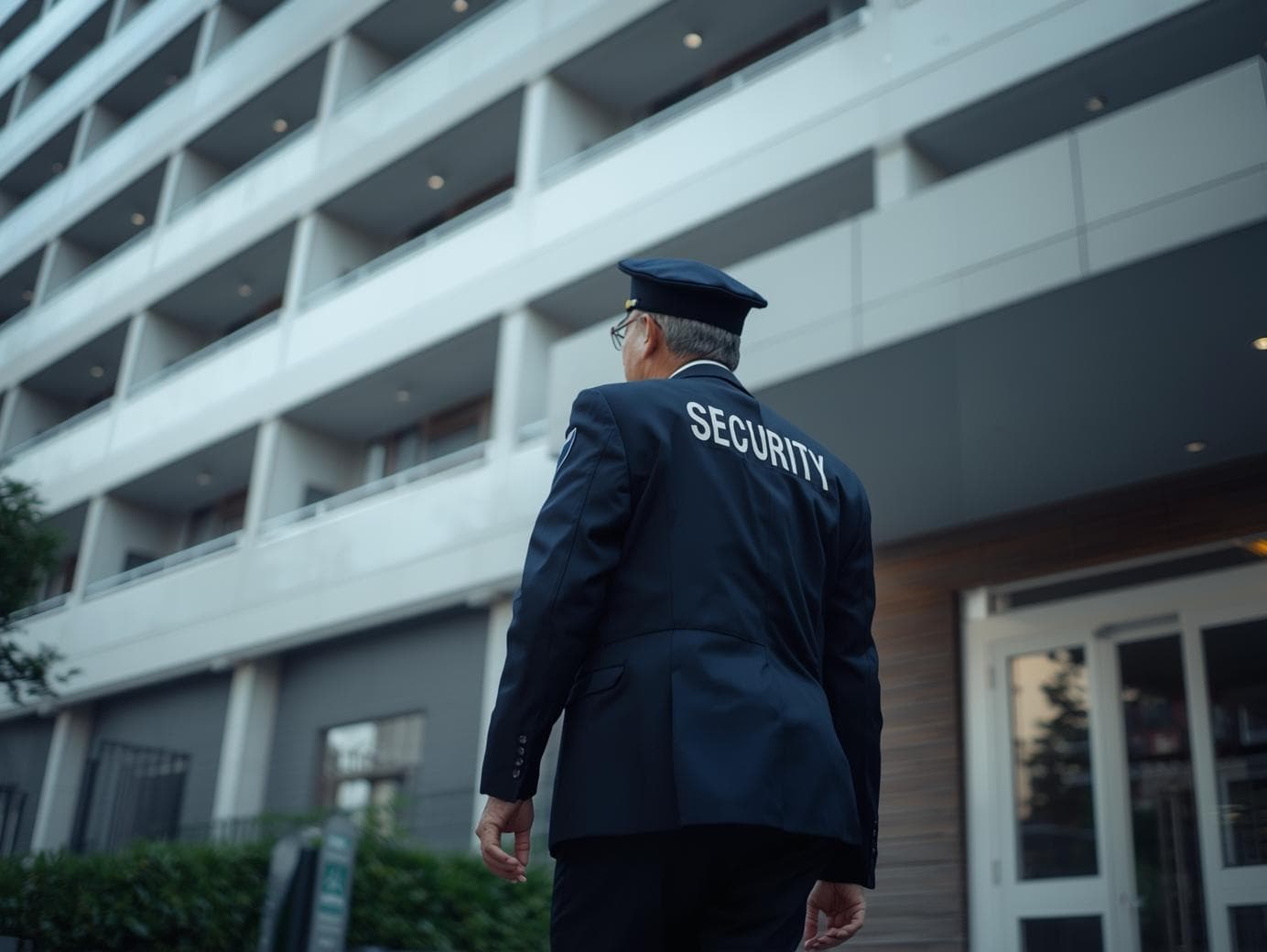 大規模マンションの施設警備 1