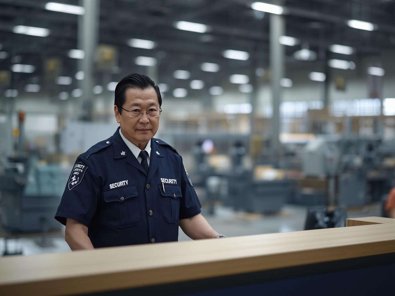 工場の施設警備 3