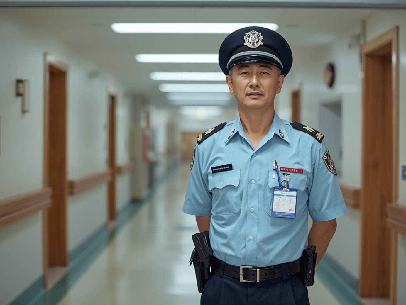 病院の施設警備 3