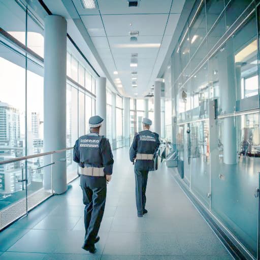 イオンモール猪名川の施設警備 2